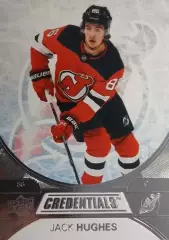 Хоккей. Карточка Jack Hughes - Джек Хьюз New Jersey Devils/Нью-Джерси НХЛ/NHL