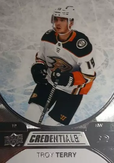 Хоккей. Карточка Troy Terry - Трой Терри Anaheim Ducks-Анахайм Дакс НХЛ-NHL