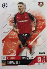 Карточка Алехандро Гримальдо Байер 04, Барселона Лига Чемпионов 2024/25 Topps