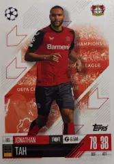 Футбол. Карточка Джонатан Та Байер 04 Лига Чемпионов 2024/25 Topps