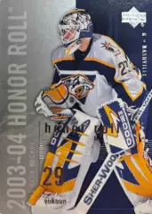 Хоккей. Карточка Tomas Vokoun - Томаш Вокоун Nashville Predators-Нэшвилл НХЛ/NHL