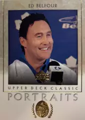 Хоккей Карточка Ed Belfour-Эд Бельфор Toronto Maple Leafs-Торонто Мейпл НХЛ NHL
