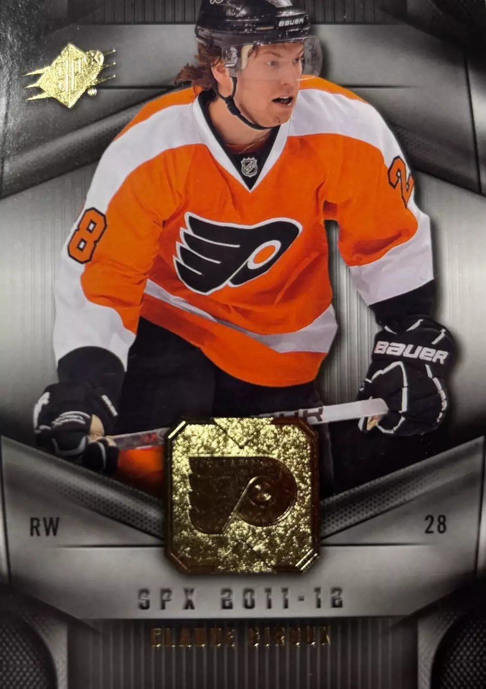 Хоккей. Карточка Claude Giroux-Клод Жиру Philadelphia Flyers-Филадельфия НХЛ/NHL