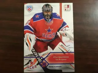 карточка - Илья Брызгалов - ЦСКА Москва КХЛ сезон 2012-2013 SeReal