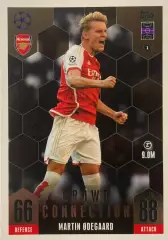 Футбол. Карточка Мартин Эдегор Арсенал, Реал Мадрид Лига Чемпионов 2023-24 TOPPS