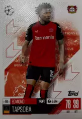 Футбол. Карточка Эдмонд Тапсоба Байер 04 Лига Чемпионов 2024/25 TOPPS