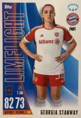 Футбол. Карточка Georgia Stanway/Джорджия Стануэй Бавария,Манчестер Сити 2023-24