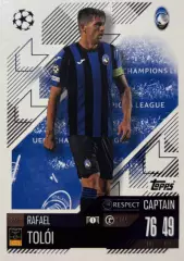 Футбол. Карточка Rafael Toloi/Рафаэл Толой Аталанта Лига Чемпионов 2024-25 TOPPS
