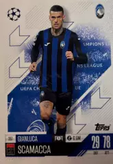 Футбол Карточка Джанлука Скамакка Аталанта,Вест Хэм Лига Чемпионов 2024-25 TOPPS