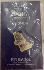 Футбол. Значок Чемпионат мира по футболу 2018 Россия - Забивака