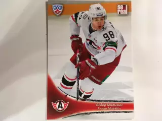 Хоккей. Карточка Федор Малыхин Автомобилист Екатеринбург КХЛ/KHL сезон 2013-2014