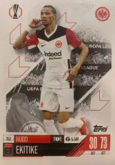 Футбол. Карточка Юго Экитике Айнтрахт, Ливерпуль, ПСЖ Лига Европы 2024-25 TOPPS