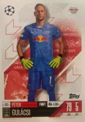 Футбол. Карточка Петер Гулачи РБ Лейпциг, Ливерпуль Лига Чемпионов 2024-25 TOPPS