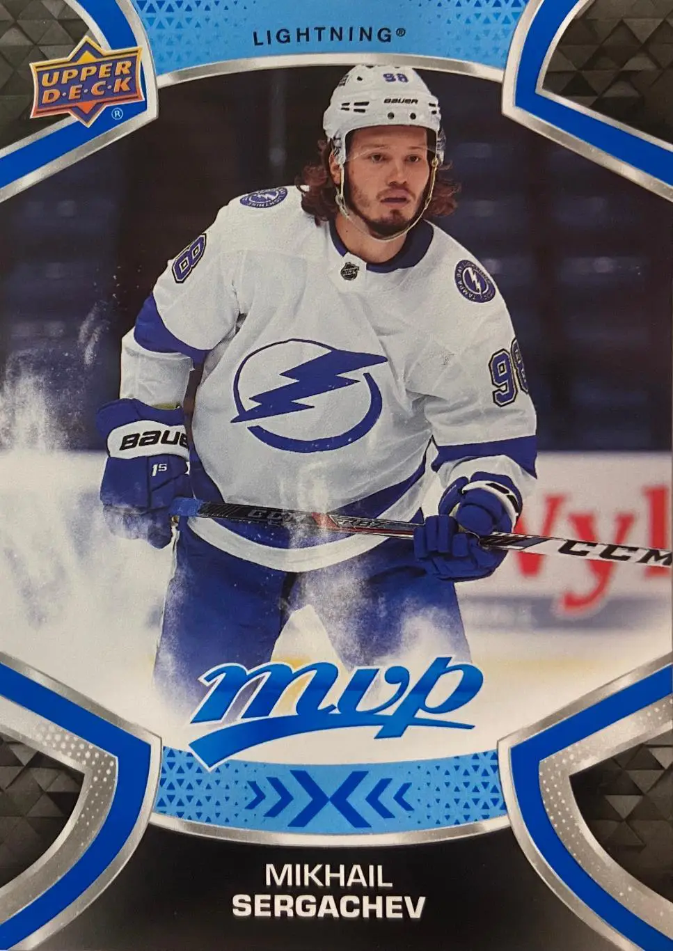 Хоккей. Карточка Михаил Сергачев (Tampa Bay Lightning - Тампа) НХЛ/NHL