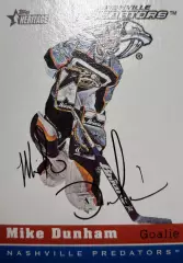 Хоккей. Карточка Mike Dunham - Майк Данхем Nashville Predators - Нэшвилл НХЛ NHL