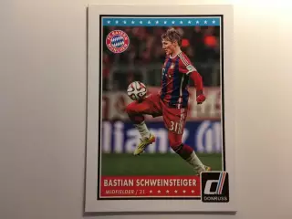 Футбол Карточка Schweinsteiger - Бастиан Швайнштайгер Бавария Мюнхен PANINI 2015