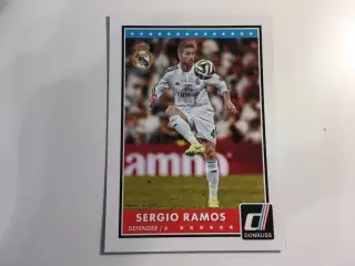 Футбол. Карточка Sergio Ramos - Серхио Рамос Real-Реал Мадрид Panini-Панини 2015