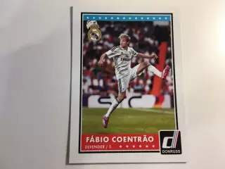 Футбол. Карточка Fabio Coentrao - Фабиу Коэнтрау Real - Реал Мадрид Panini 2015