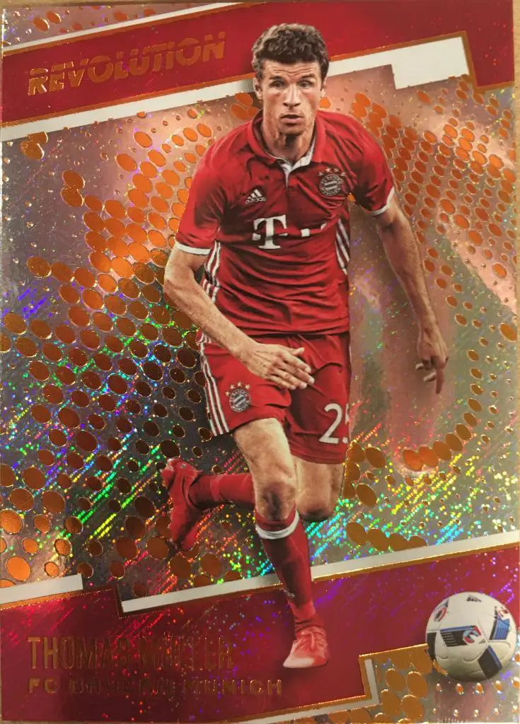 Футбол. Карточка Thomas Muller / Томас Мюллер Бавария Мюнхен Panini/Панини 2017