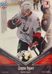 Хоккей. Карточка Дерон Куинт Трактор Челябинск КХЛ/KHL сезон 2011/12 SeRea