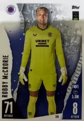 Футбол. Карточка Робби Маккрори Рейнджерс Лига Чемпионов 2023/24 TOPPS