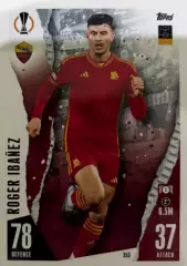 Футбол. Карточка Рожер Ибаньес Рома, Аталанта Лига Европы 2023/24 TOPPS