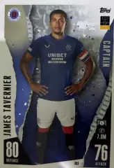 Футбол. Карточка James Tavernier/Джеймс Тавернье Рейнджерс Лига Европы 2023/24