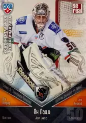 Хоккей. Карточка Ян Лацо Лев Попрад КХЛ/KHL 2011/12 SeReal