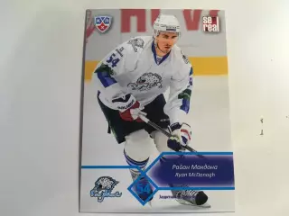 Хоккей. Карточка Райан Макдона Барыс Астана КХЛ 2012-2013 SeReal