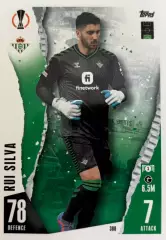 Футбол Карточка Руй Силва Реал Бетис,Спортинг Лиссабон Лига Европы 2023-24 TOPPS