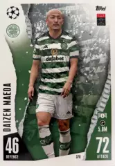 Футбол. Карточка Daizen Maeda/Дайдзэн Маэда Селтик Лига Чемпионов 2023/24 TOPPS