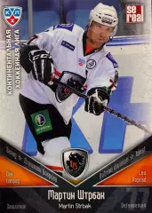 Хоккей. Карточка Мартин Штрбак Лев Попрад КХЛ/KHL 2011/12 SeReal