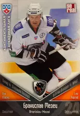 Хоккей. Карточка Бранислав Мезеи Лев Попрад КХЛ/KHL 2011/12 SeReal