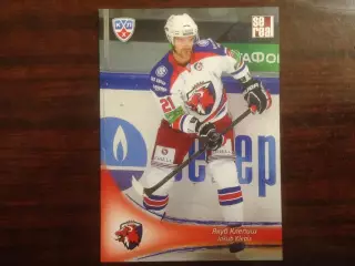 Хоккей.Карточка Якуб Клепиш Lev - Лев Прага КХЛ/KHL сезон 2013-2014 SeReal