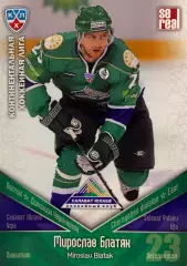 Хоккей. Карточка Мирослав Блатяк Салават Юлаев Уфа КХЛ/KHL сезон 2011/12 SeReal
