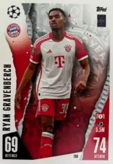 Футбол. Карточка Райан Гравенберх Бавария, Аякс,Ливерпуль Лига Чемпионов 2023-24