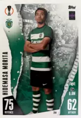 Футбол. Карточка Хидэмаса Морита Спортинг Лиссабон Лига Европы 2023/24 TOPPS