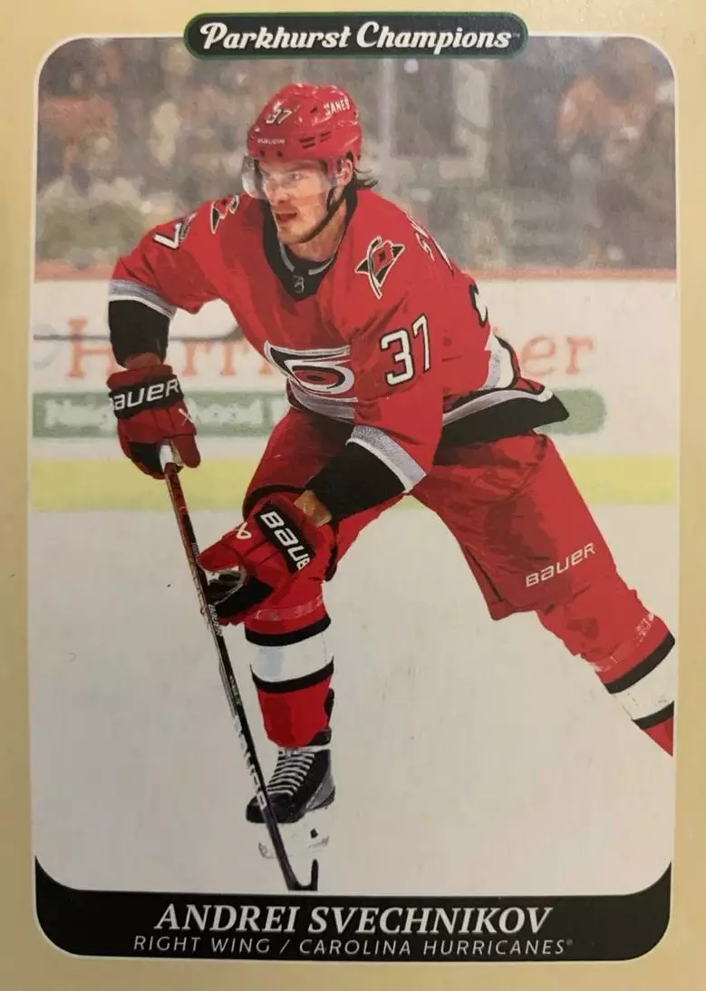 Хоккей. Карточка Андрей Свечников Carolina Hurricanes-Каролина, Ак Барс КХЛ-НХЛ