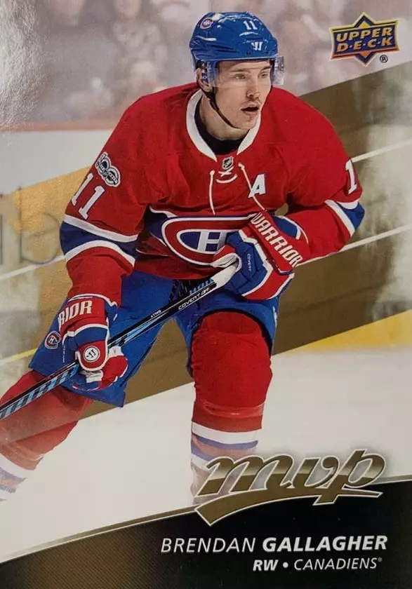 Карточка Brendan Gallagher-Брендан Галлахер Montreal Canadiens-Монреаль НХЛ-NHL