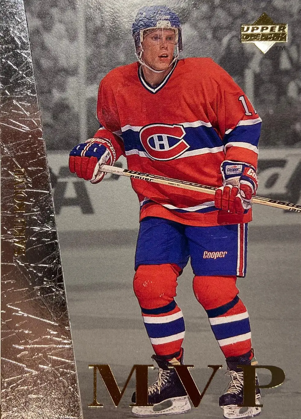 Хоккей. Карточка Saku Koivu - Саку Койву Montreal Canadiens - Монреаль НХЛ/NHL