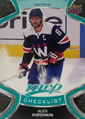 Карточка Александр Овечкин (Washington Capitals, Динамо Москва) НХЛ/NHL -Чеклист