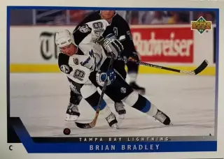 Хоккей. Карточка Brian Bradley - Брайан Брэдли Tampa Bay Lightning-Тампа НХЛ-NHL