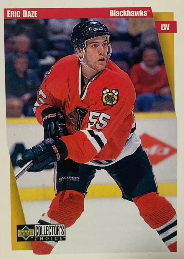 Хоккей. Карточка Eric Daze-Эрик Дазе Chicago Blackhawks-Чикаго Блэкхокс НХЛ-NHL