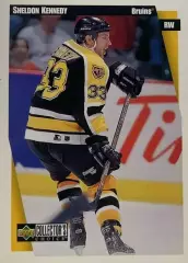 Хоккей. Карточка Sheldon Kennedy - Шелдон Кеннеди Boston Bruins - Бостон НХЛ/NHL