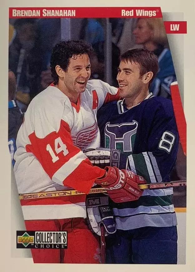 Карточка Brendan Shanahan - Брендан Шэнахэн Detroit Red Wings - Детройт НХЛ/NHL