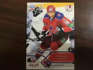 официальные карточки КХЛ - Олег Кваша №13 - ЦСКА Москва 2012 - 2013