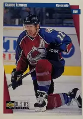 Хоккей. Карточка Claude Lemieux - Клод Лемье Colorado Avalanche-Колорадо НХЛ/NHL