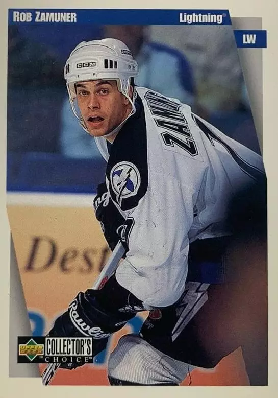 Хоккей. Карточка Rob Zamuner-Роб Замунер Tampa Bay Lightning / Тампа-Бэй НХЛ/NHL