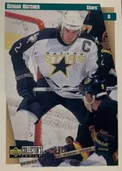 Хоккей. Карточка Derian Hatcher-Дериан Хэтчер Dallas Stars-Даллас Старз НХЛ/NHL