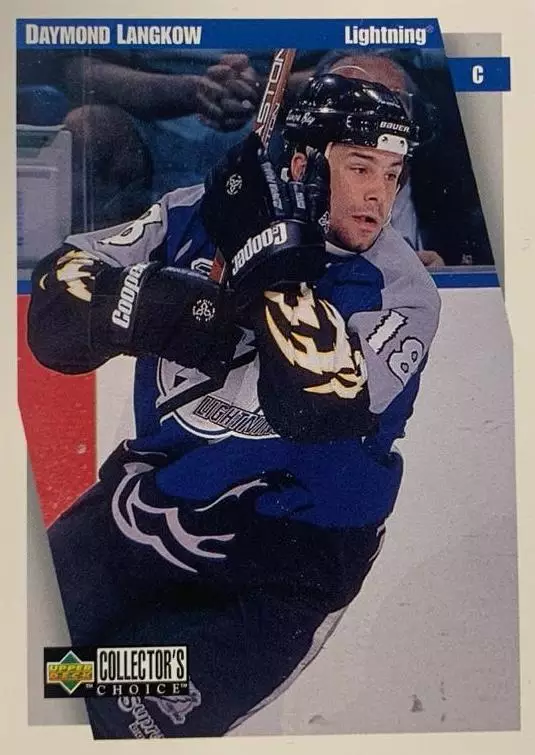 Карточка Daymond Langkow - Дэймонд Лэнгкоу Tampa Bay Lightning/Тампа-Бэй НХЛ/NHL